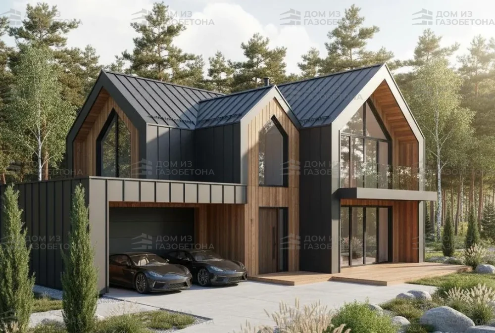 Проект Одноэтажный дом 16 на 12, 116 м2